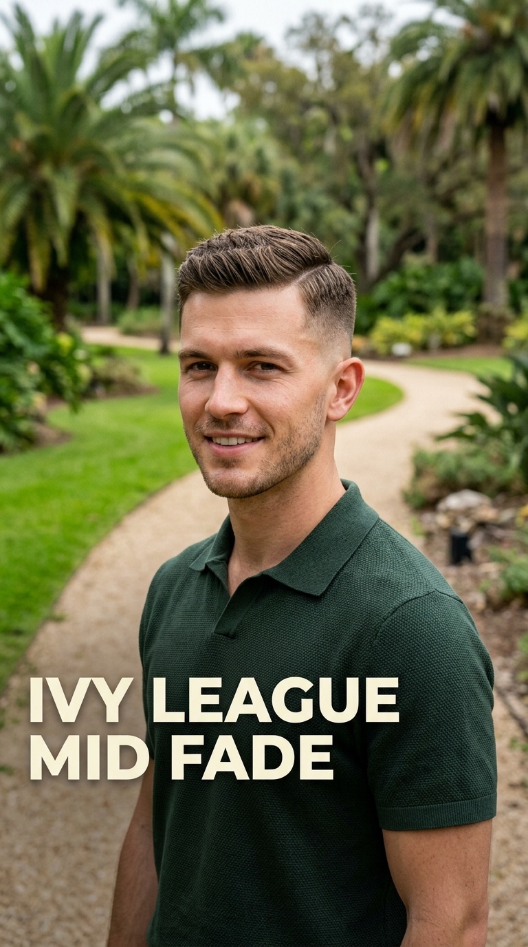 Ivy League Mid Fade