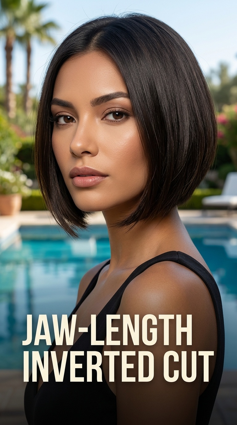 Jaw-Length Inverted Cut