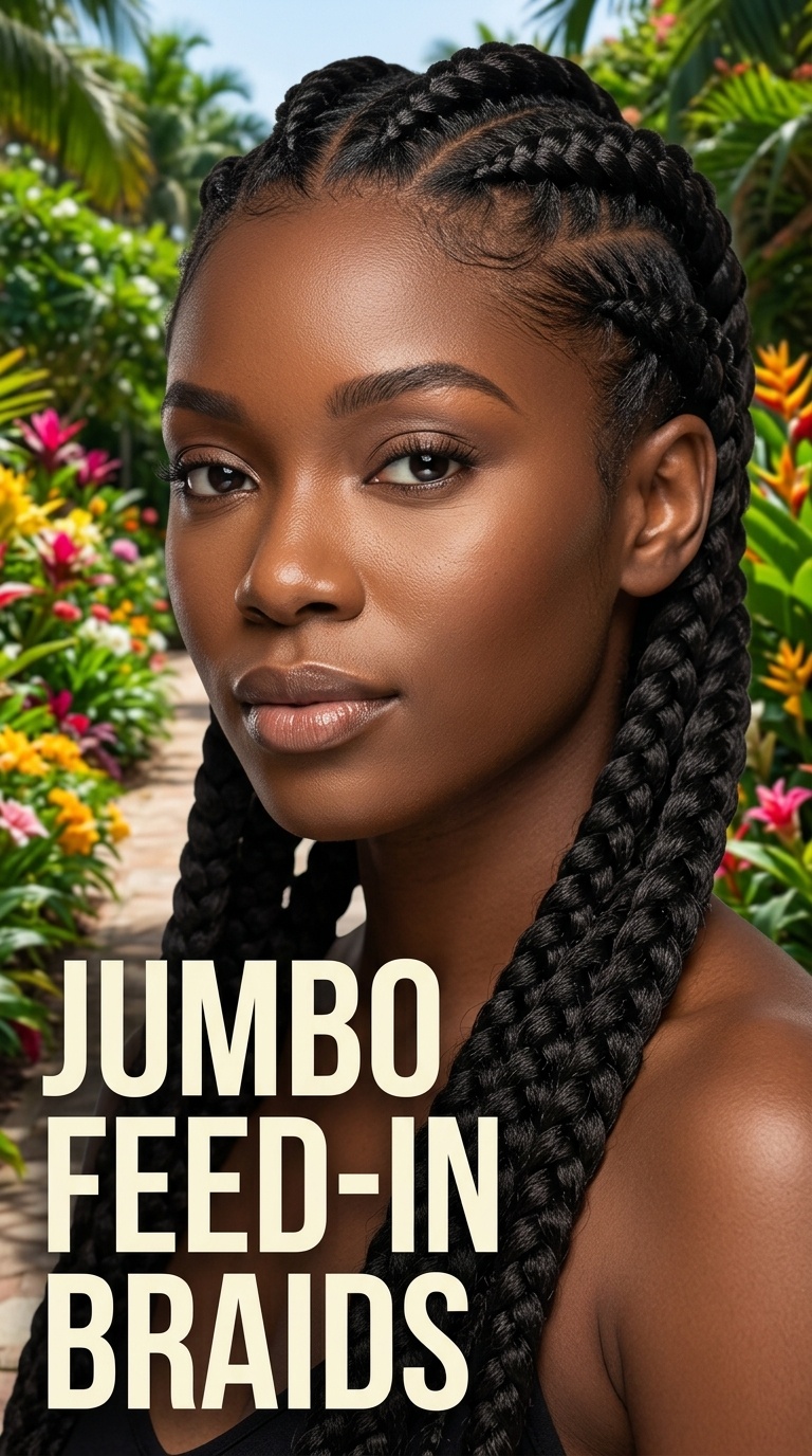 Jumbo Feed-in Braids