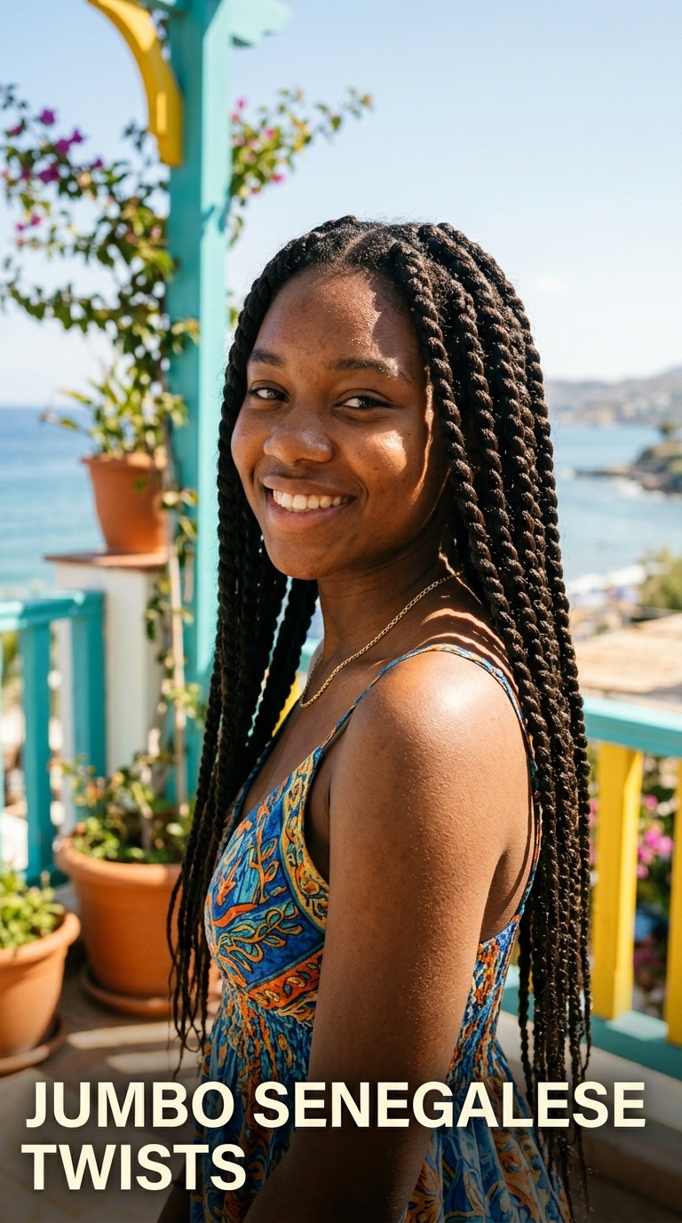 Jumbo Senegalese Twists