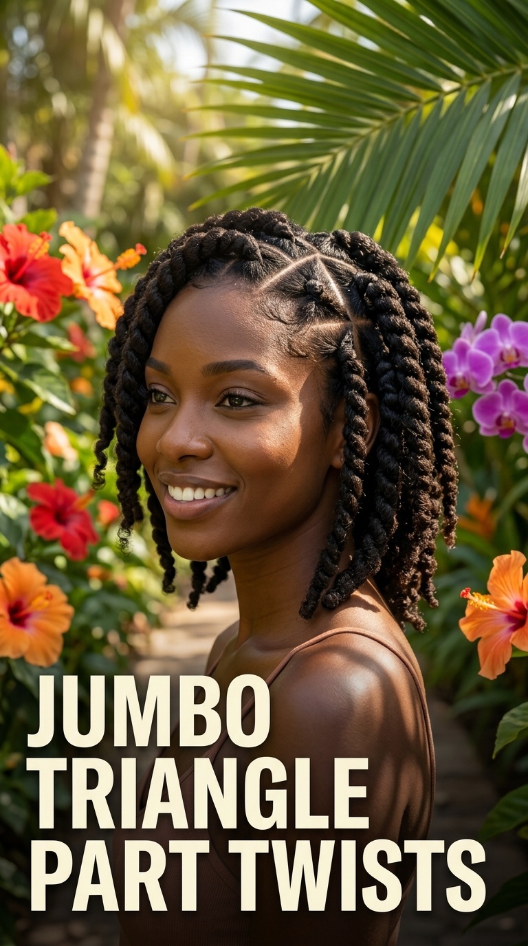 Jumbo Triangle Part Twists