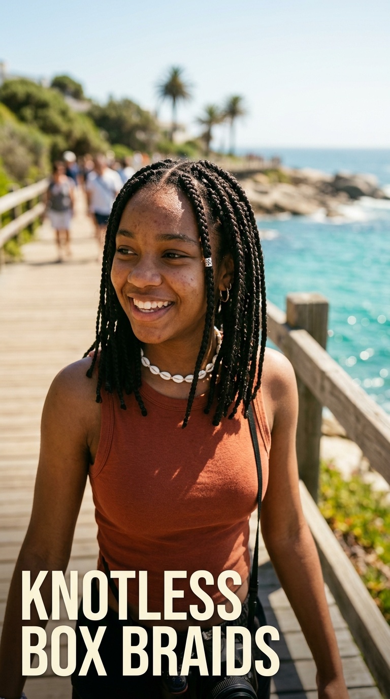 Knotless Box Braids
