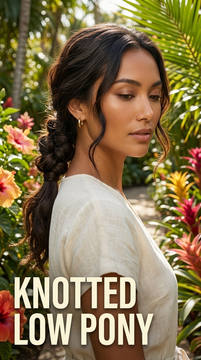Knotted Low Pony