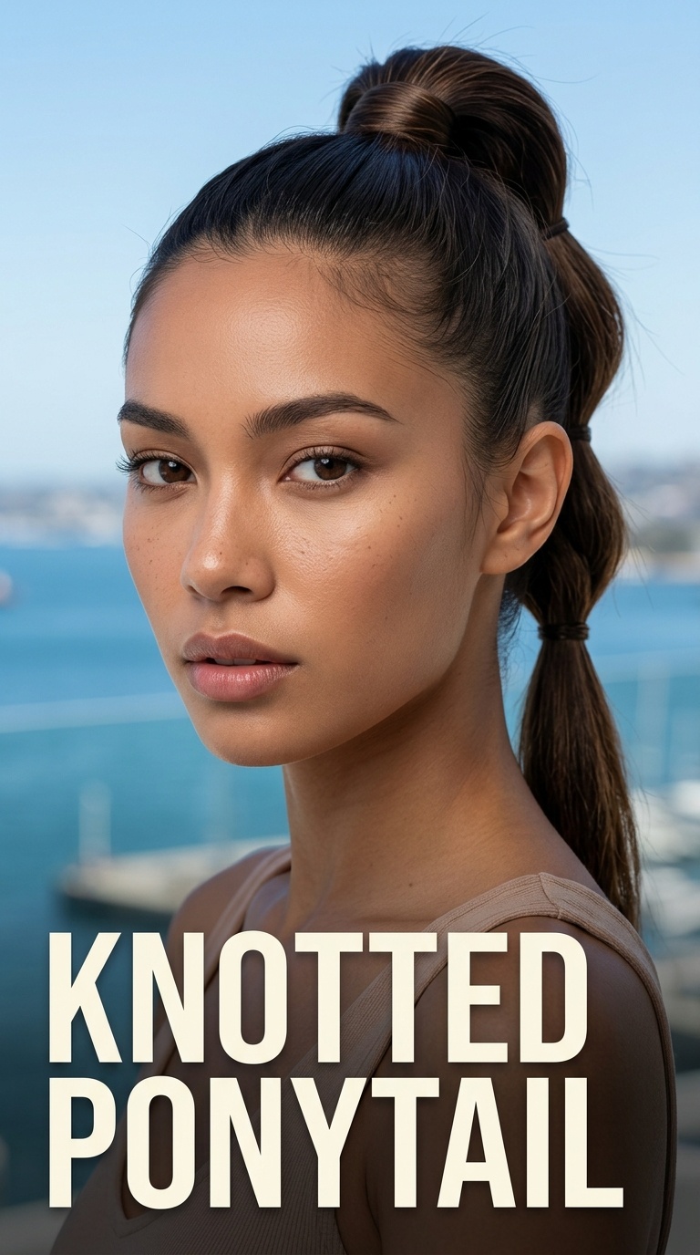 Knotted Ponytail