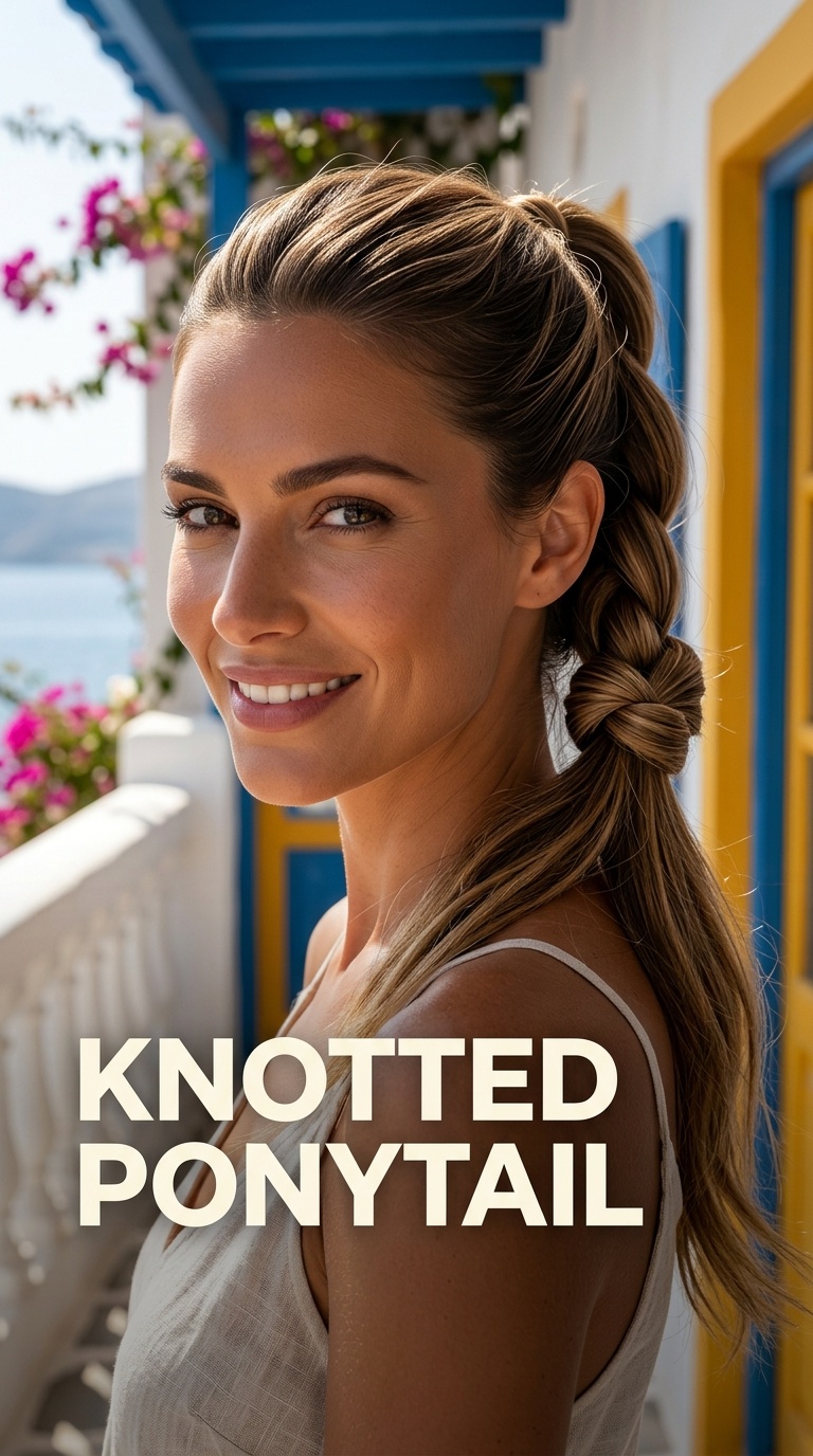 Knotted Ponytail