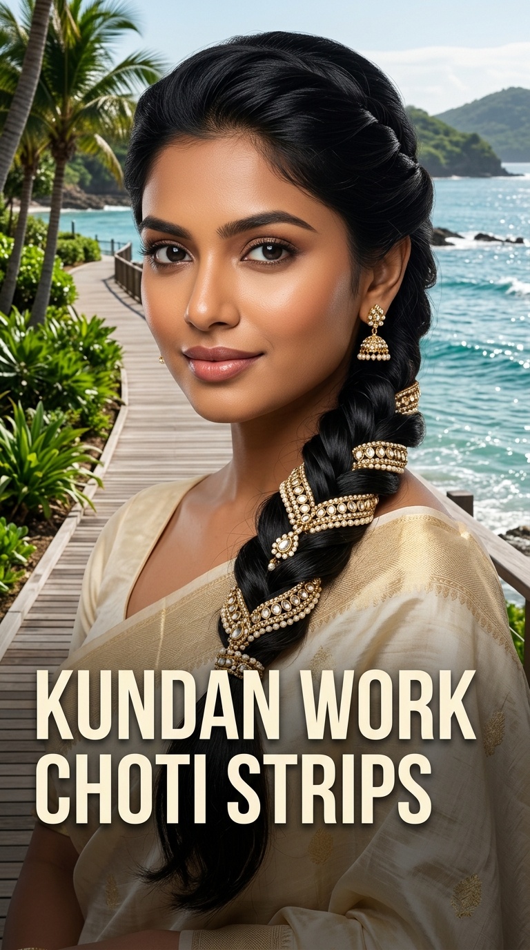 Kundan Work Choti Strips
