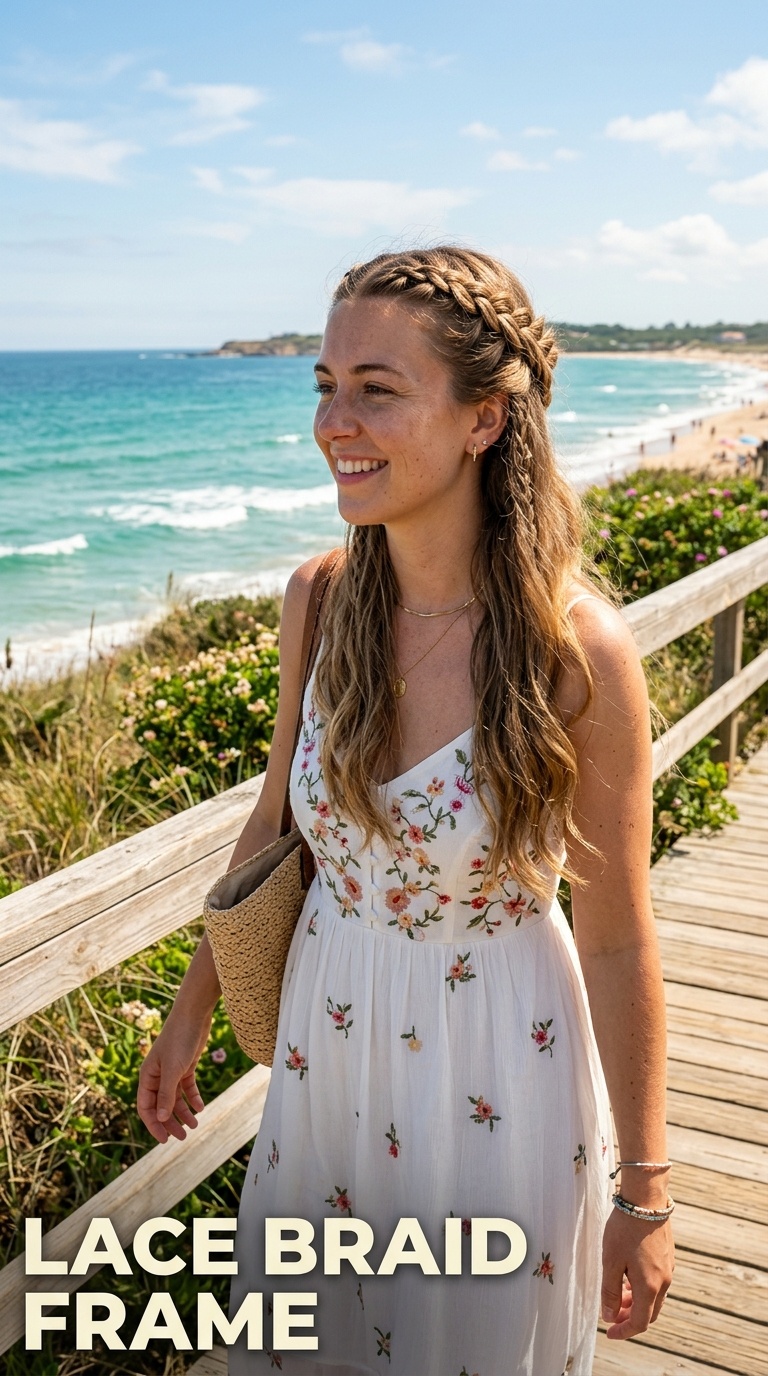 Lace Braid Frame