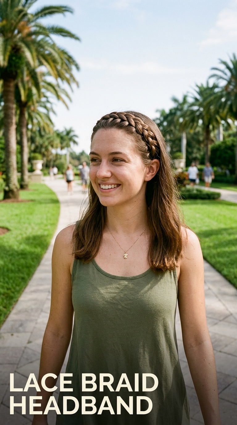 Lace Braid Headband