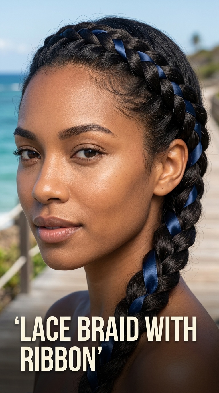 Lace Braid with Ribbon