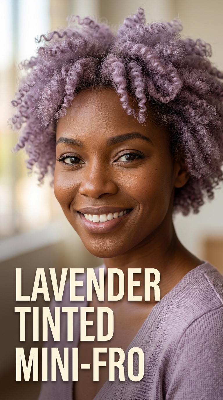 Lavender Tinted Mini-Fro