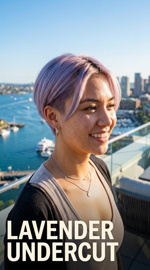 Lavender Undercut