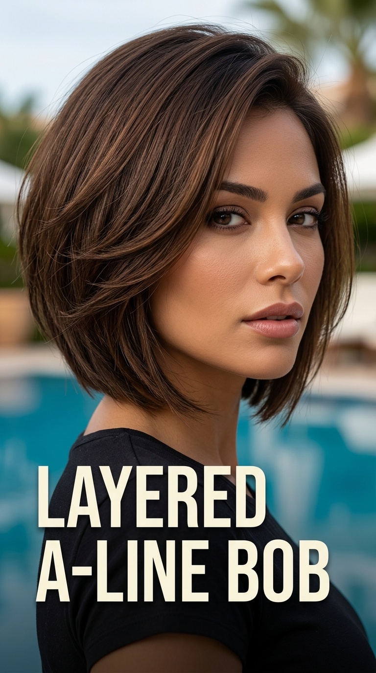 Layered A-Line Bob