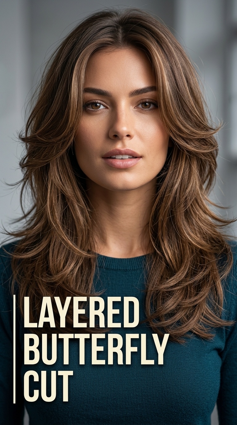 Layered Butterfly Cut