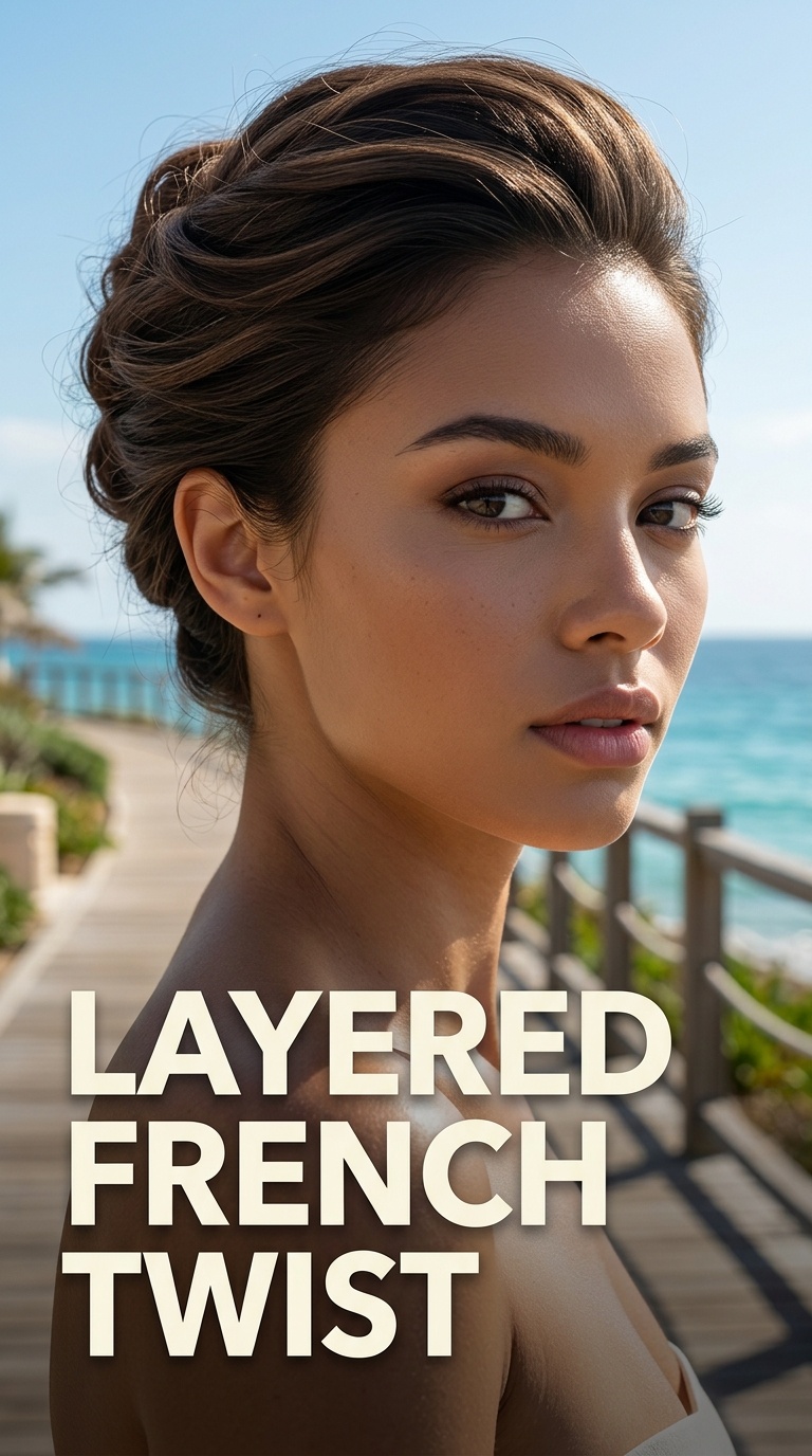 Layered French Twist