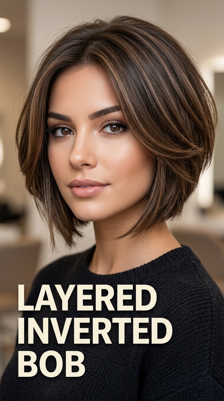 Layered Inverted Bob