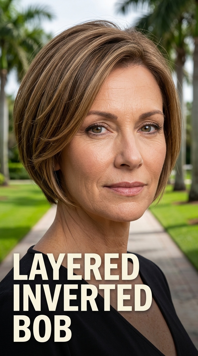 Layered Inverted Bob