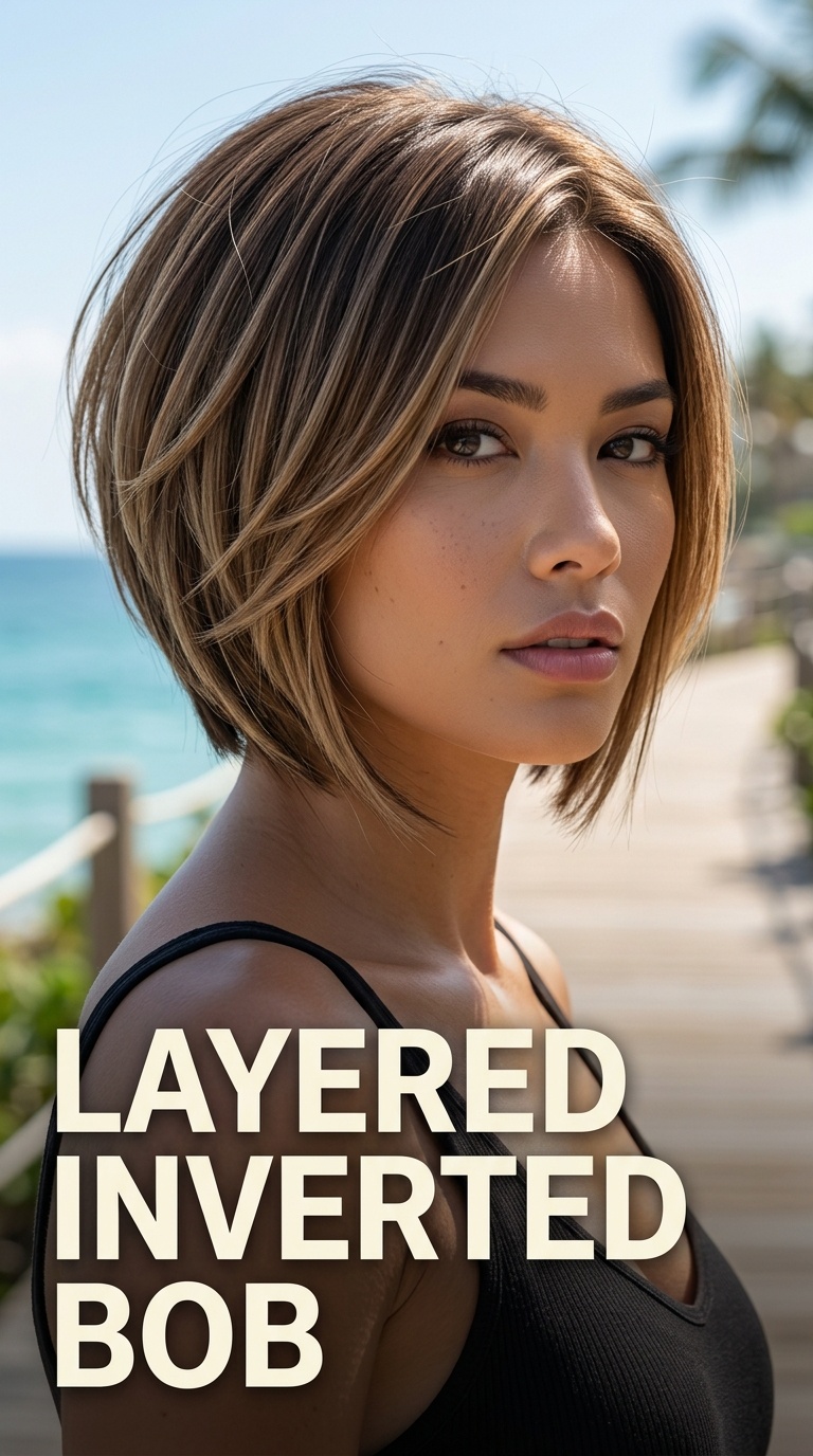 Layered Inverted Bob