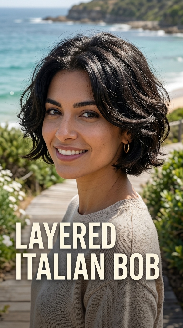 Layered Italian Bob
