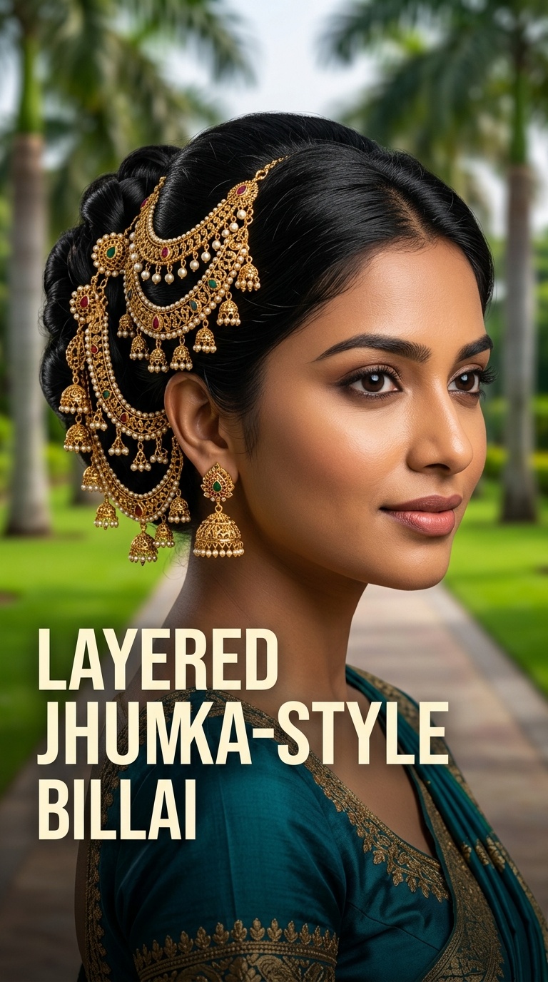Layered Jhumka-Style Billai