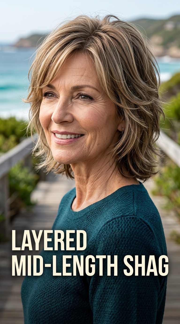 Layered Mid-Length Shag