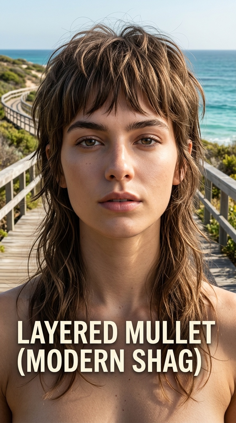 Layered Mullet (Modern Shag)