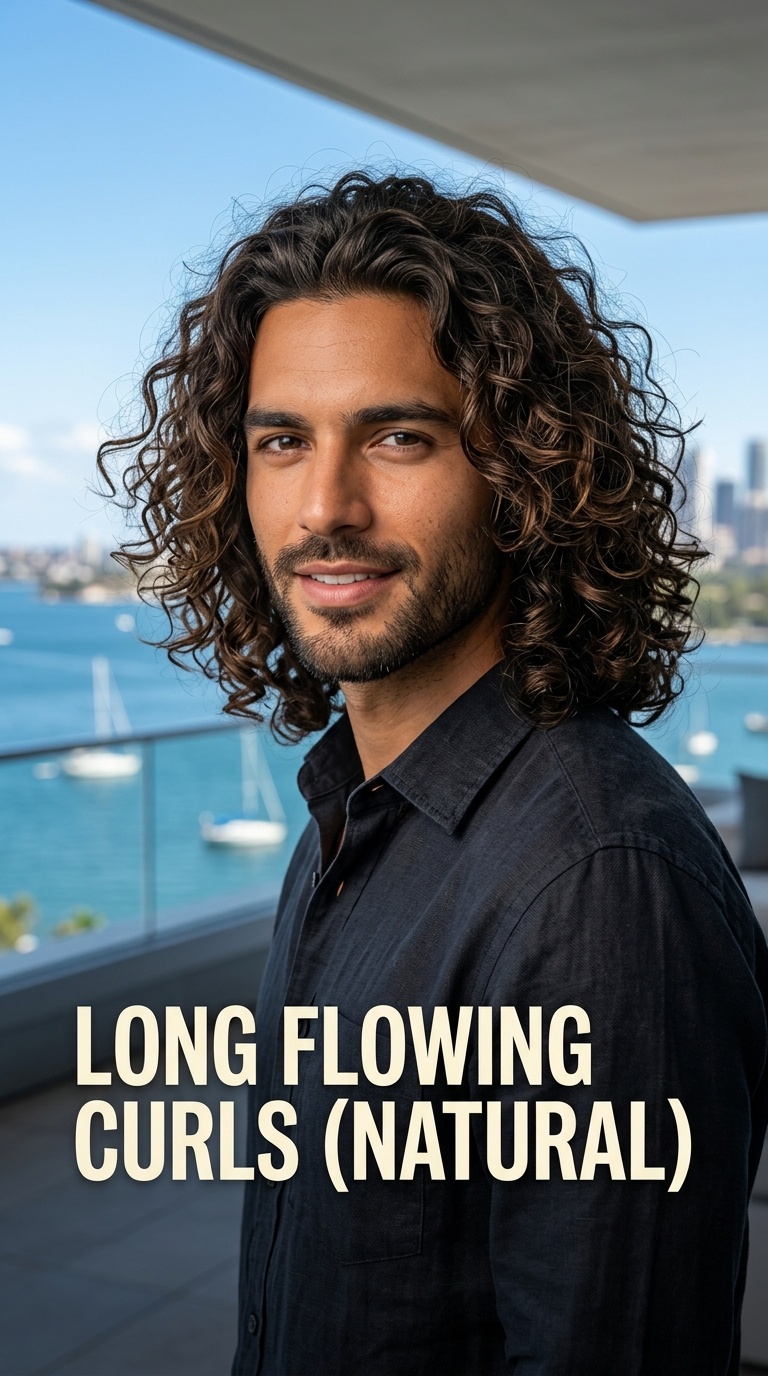 Long Flowing Curls (Natural)