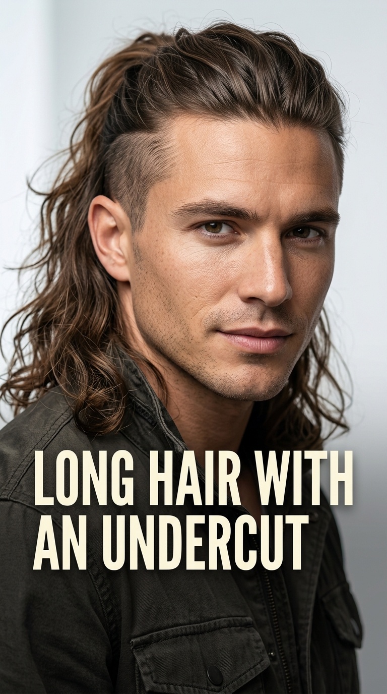Long Hair with an Undercut