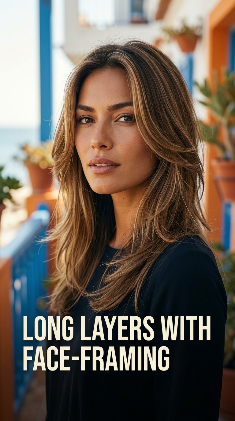 Long Layers with Face-Framing