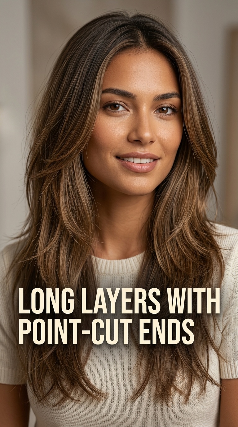 Long Layers with Point-Cut Ends