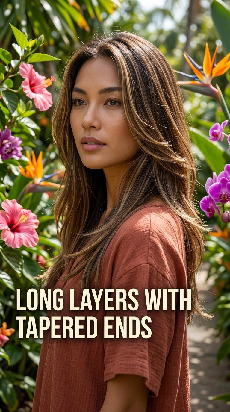 Long Layers with Tapered Ends