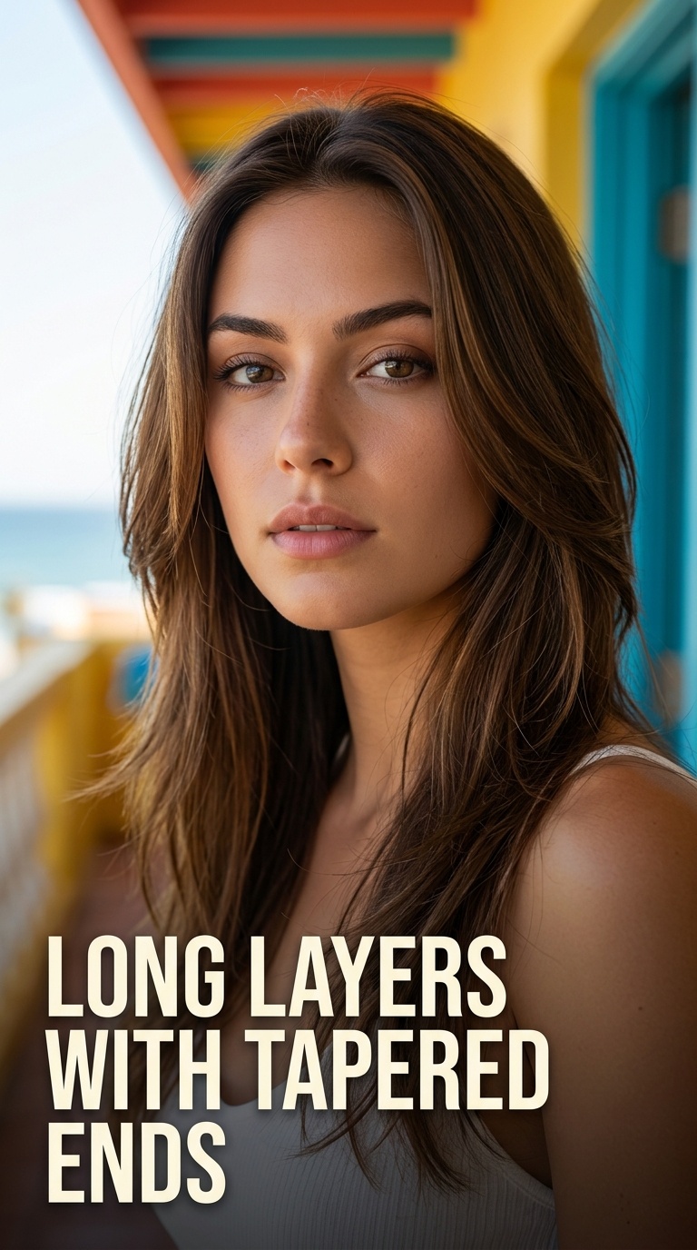 Long Layers with Tapered Ends