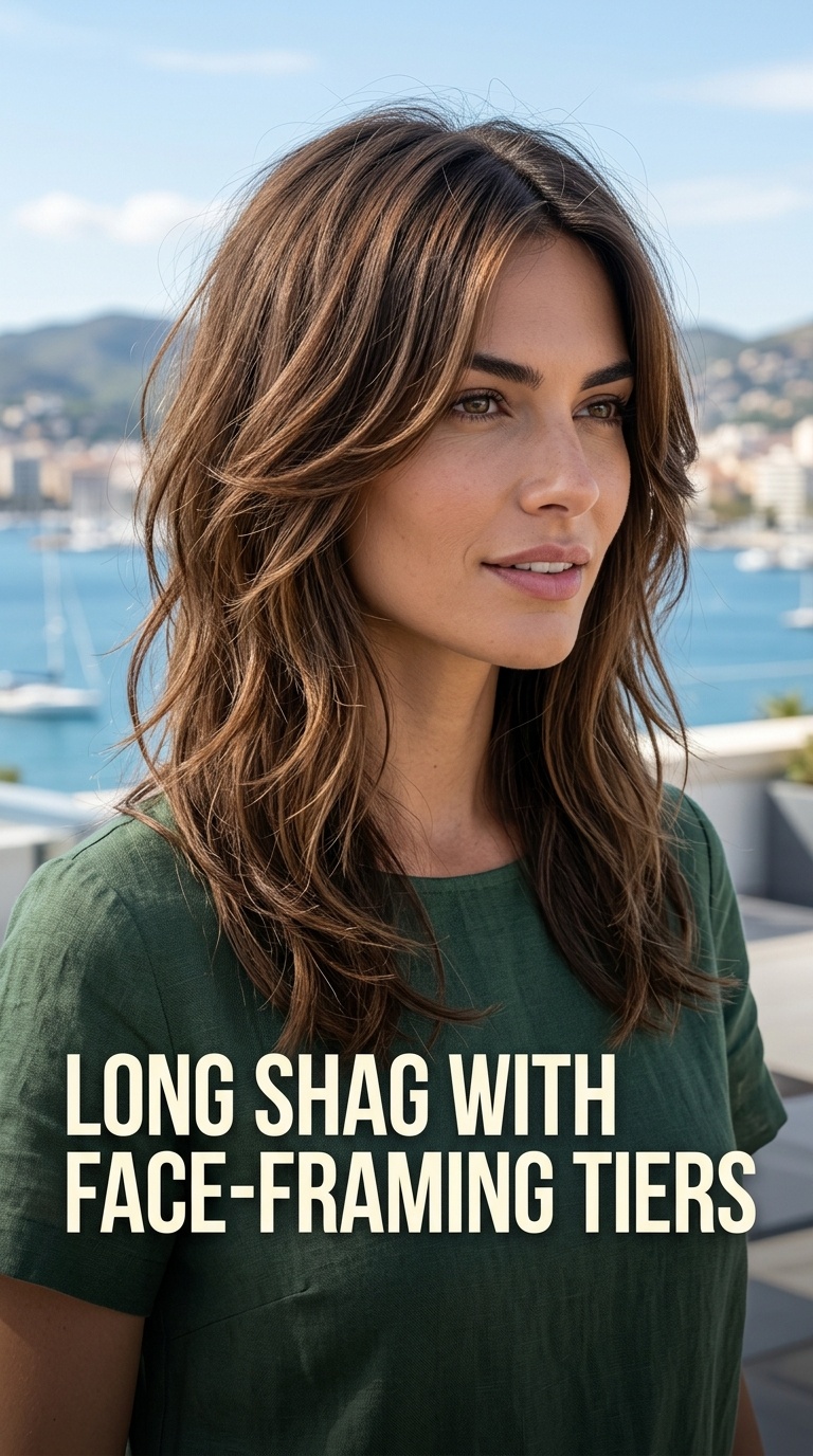 Long Shag with Face-Framing Tiers