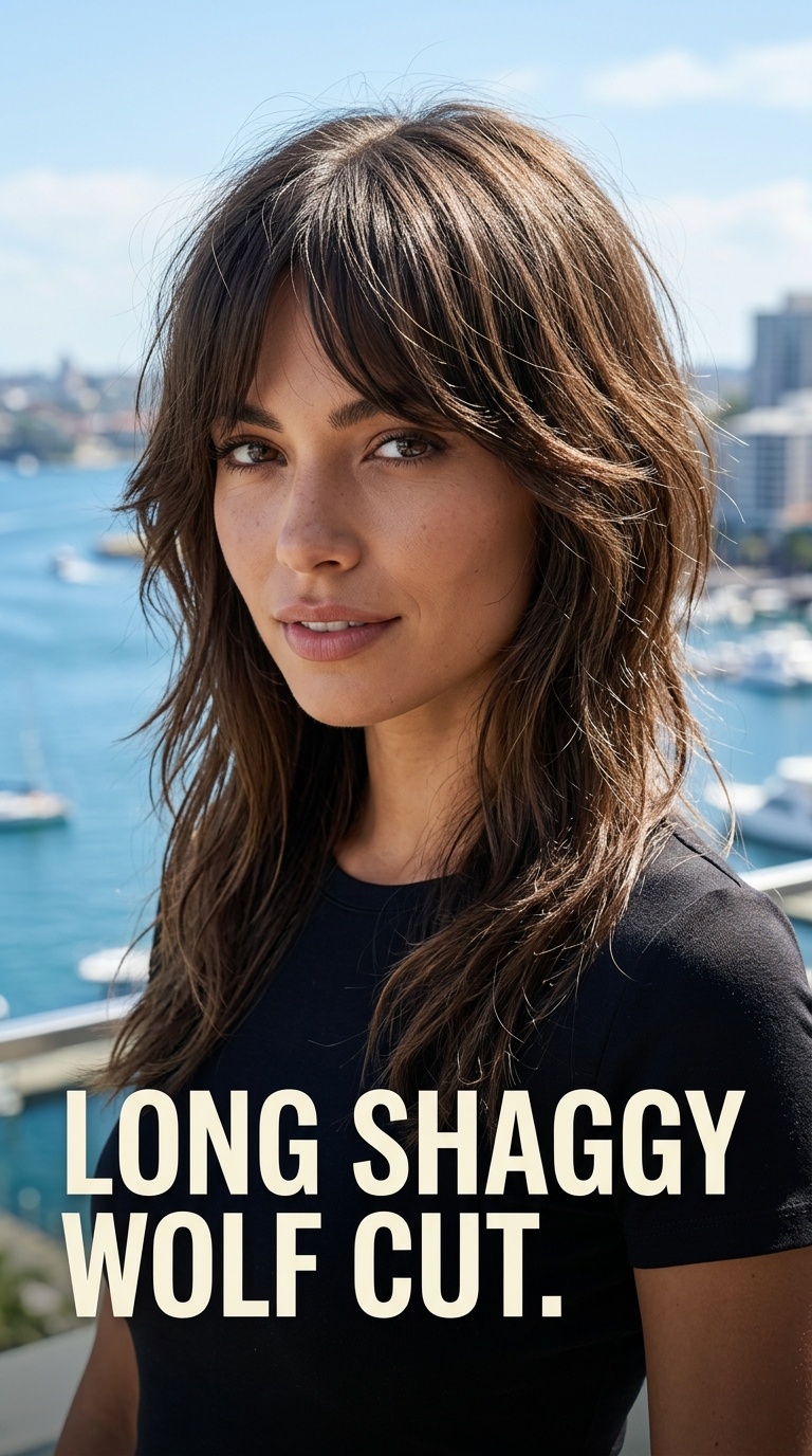 Long Shaggy Wolf Cut