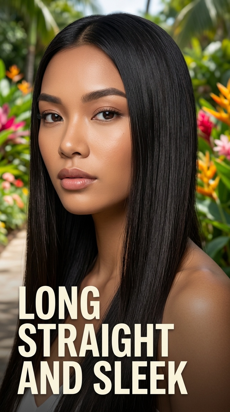 Long Straight and Sleek