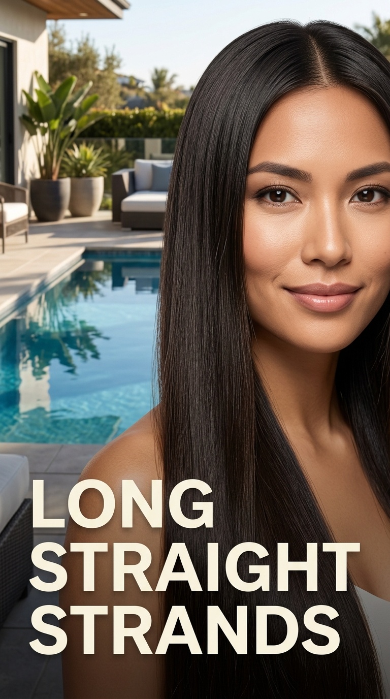 Long Straight Strands