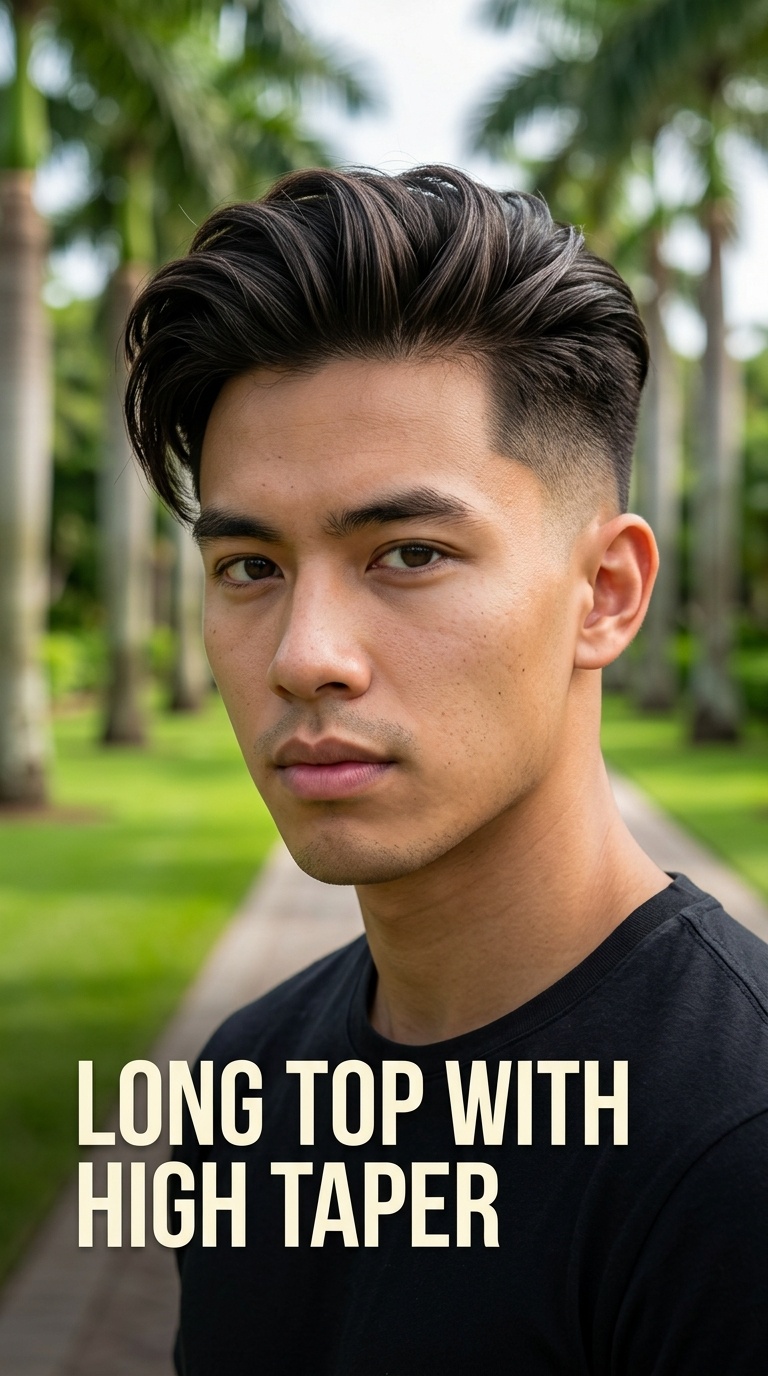 Long Top with High Taper
