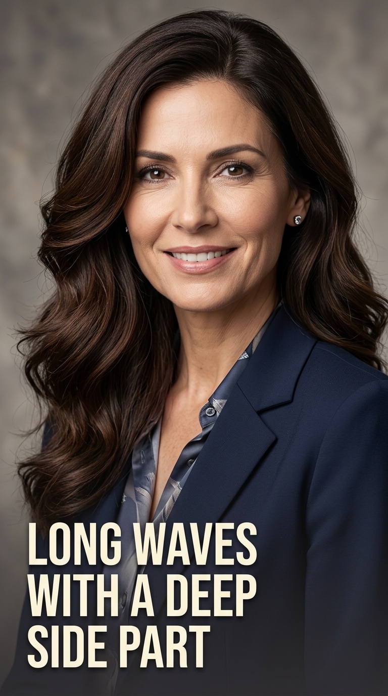 Long Waves with a Deep Side Part