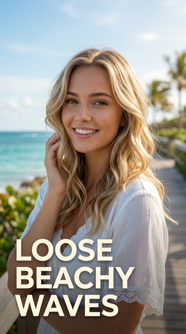 Loose Beachy Waves