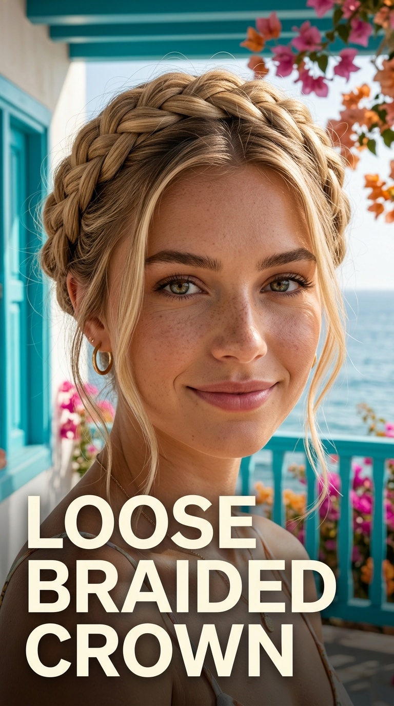 Loose Braided Crown