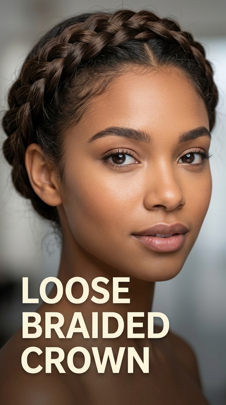 Loose Braided Crown