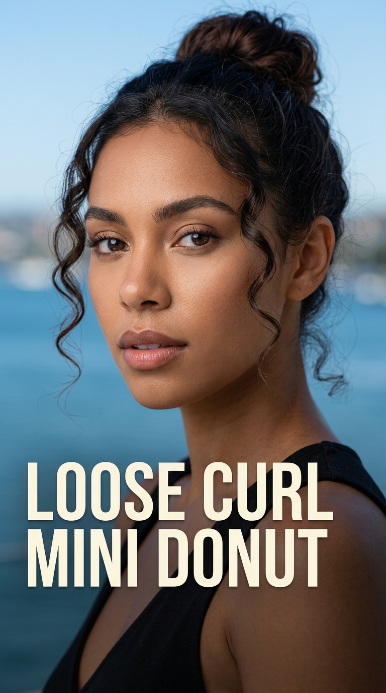 Loose Curl Mini Donut