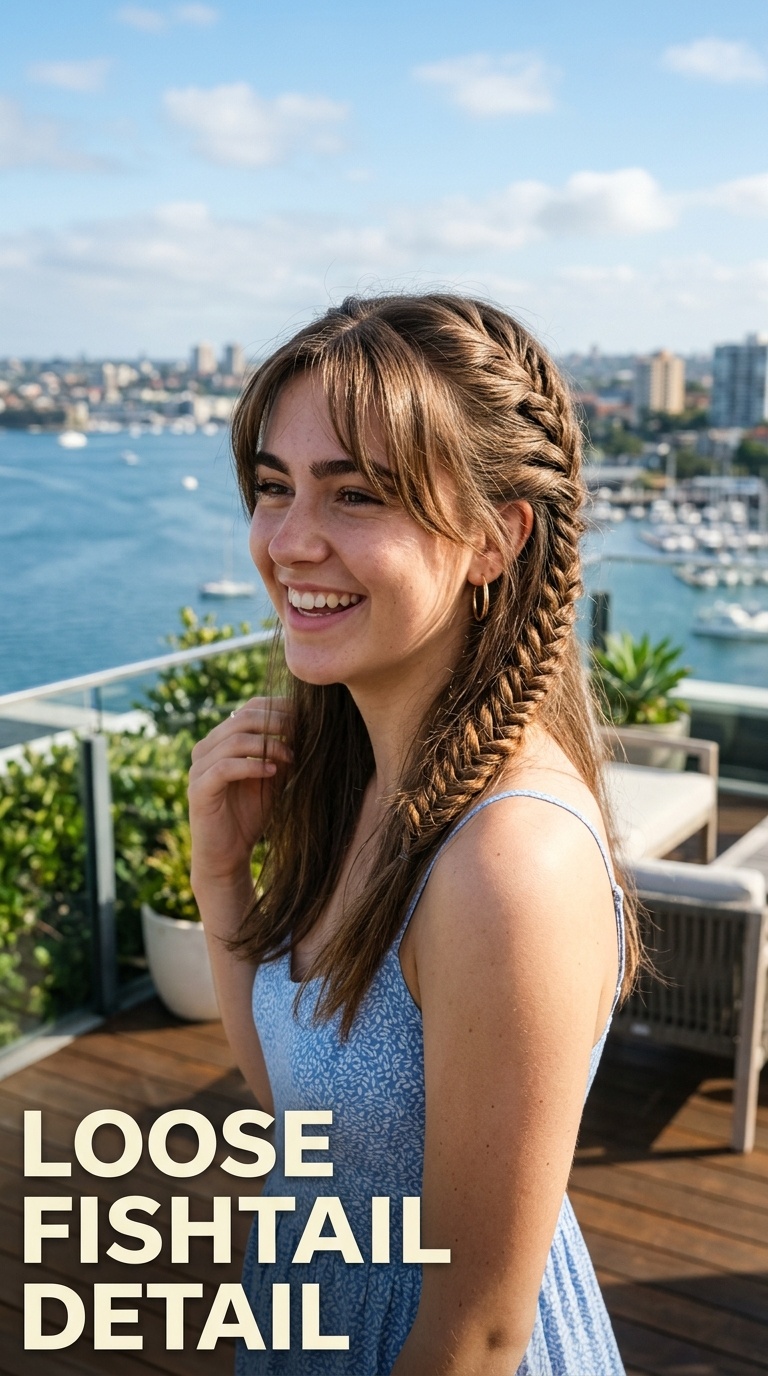 Loose Fishtail Detail