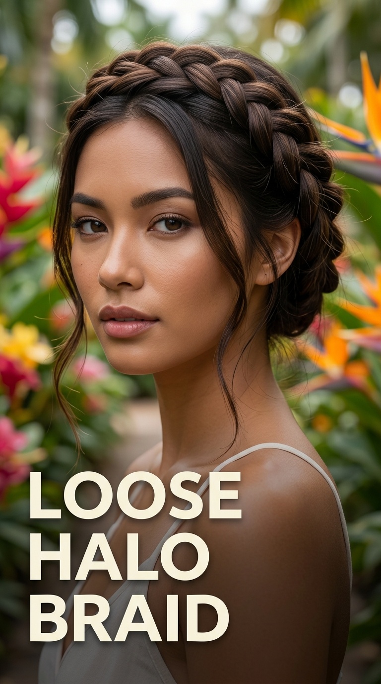 Loose Halo Braid