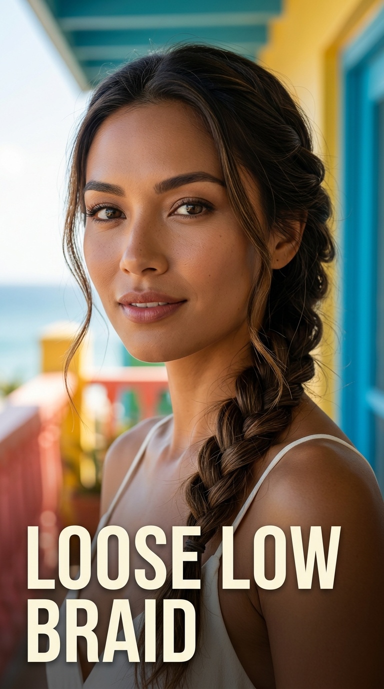 Loose Low Braid