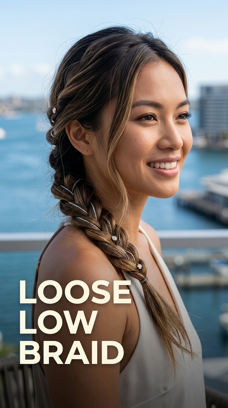 Loose Low Braid