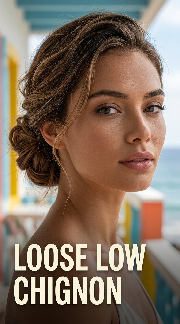 Loose Low Chignon