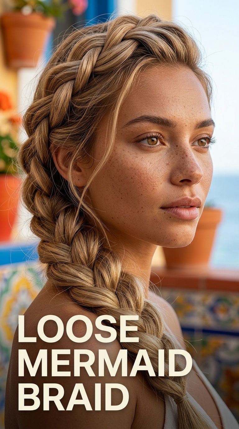 Loose Mermaid Braid