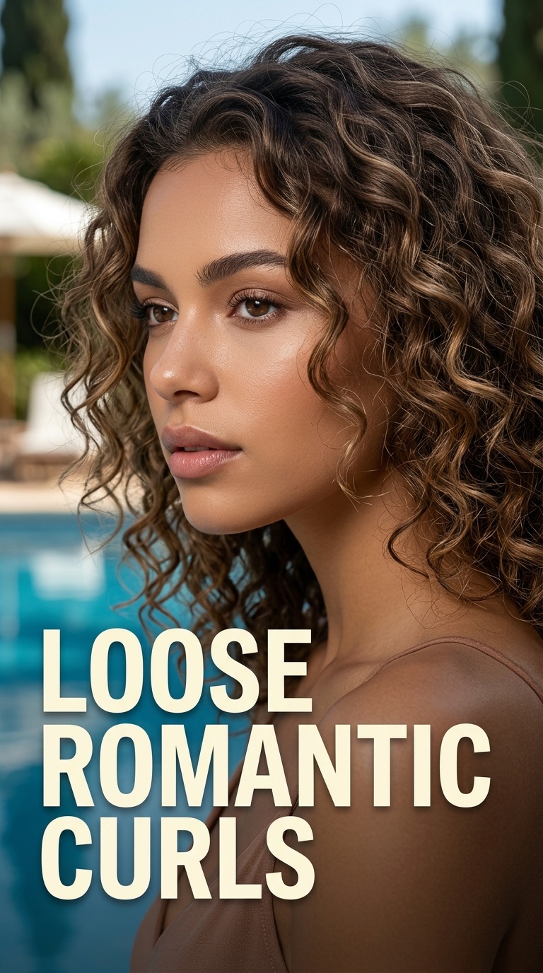 Loose Romantic Curls