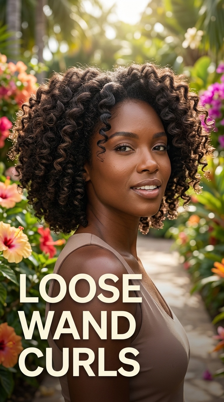 Loose Wand Curls