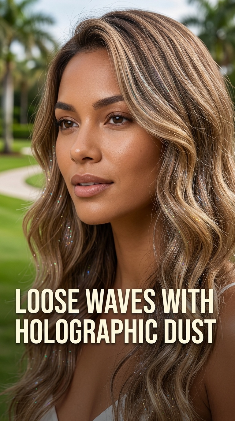 Loose Waves with Holographic Dust
